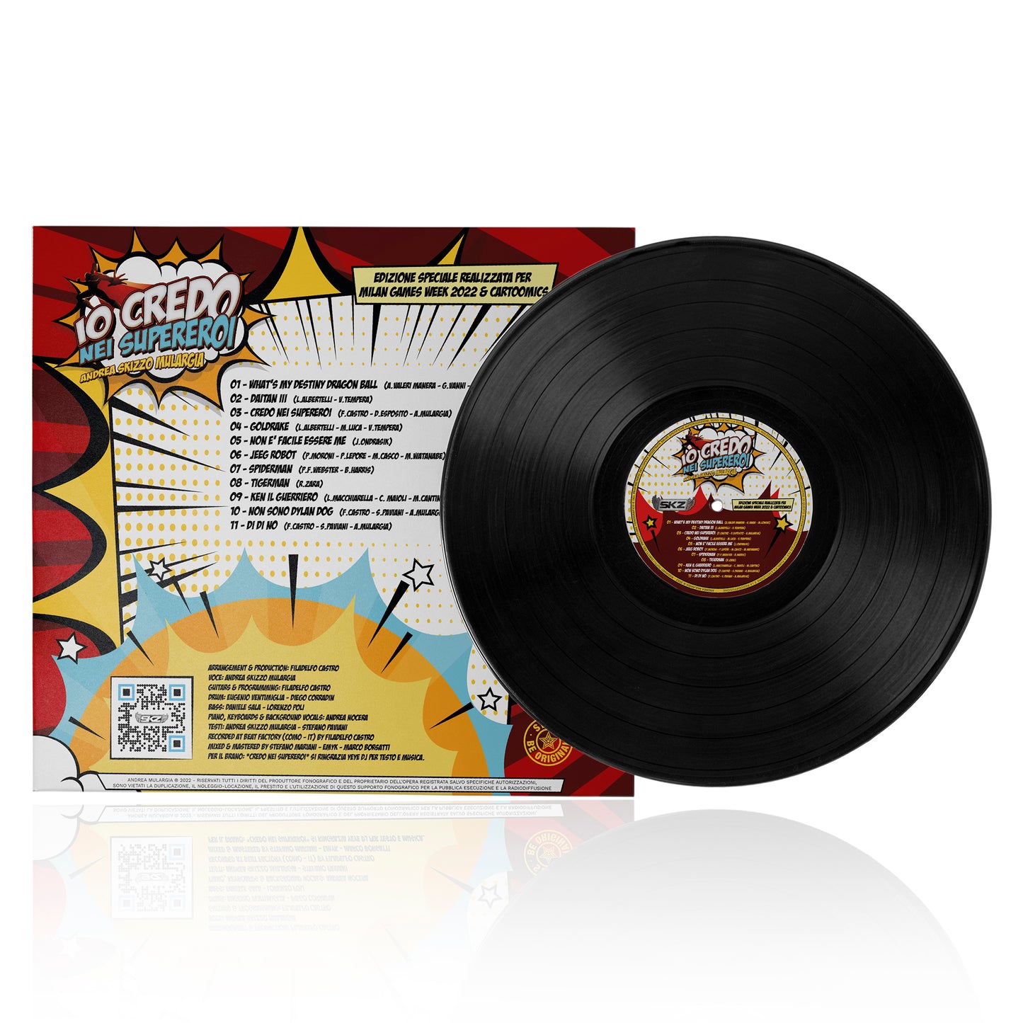 CREDO NEI SUPEREROI - VINILE LIMITED EDITION